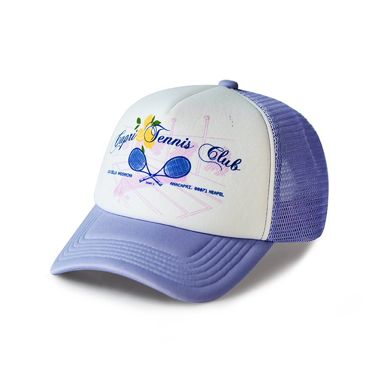 Yellow Mesh Baseball Cap