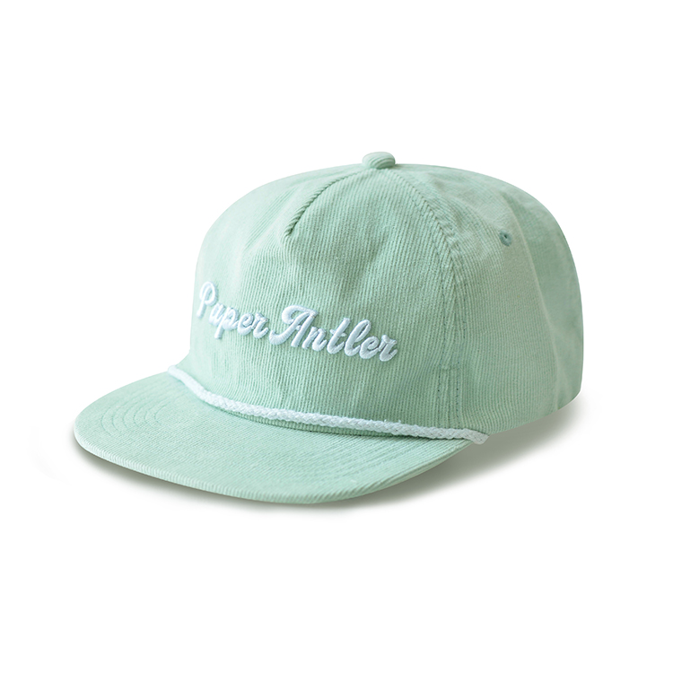 Pink 5 Panel Snapback Cap