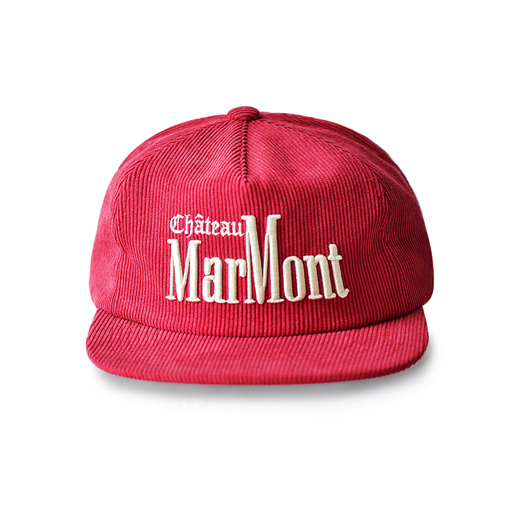 Black 5 Panel Snapback Cap
