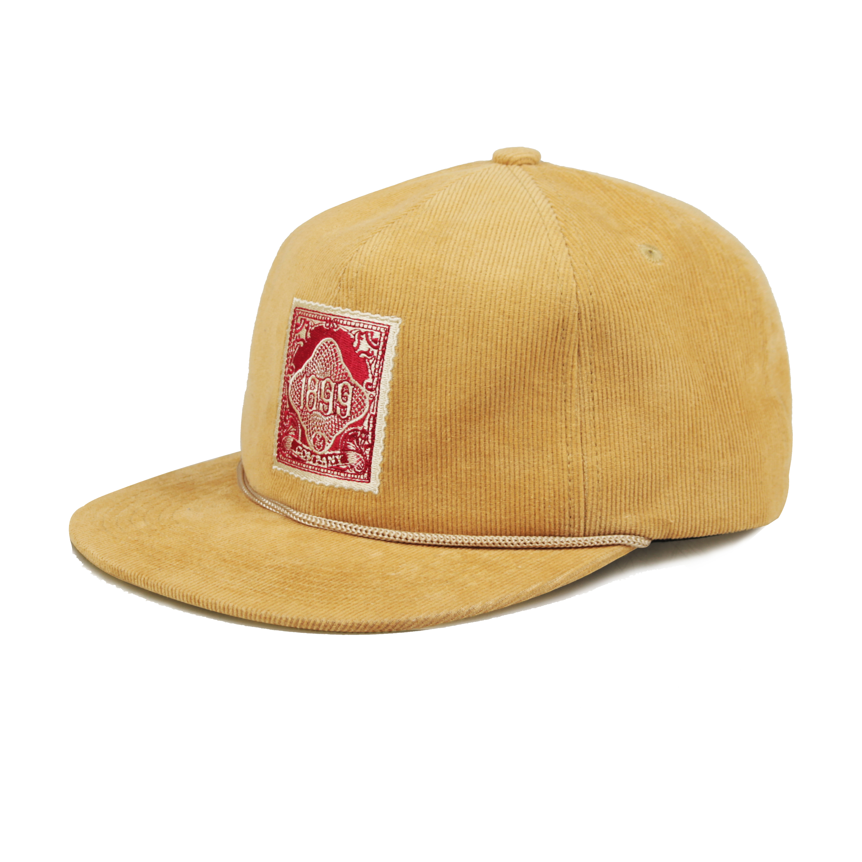 Black 5 Panel Snapback Cap