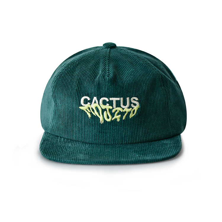 Olive Green 5 Panel Snapback Cap