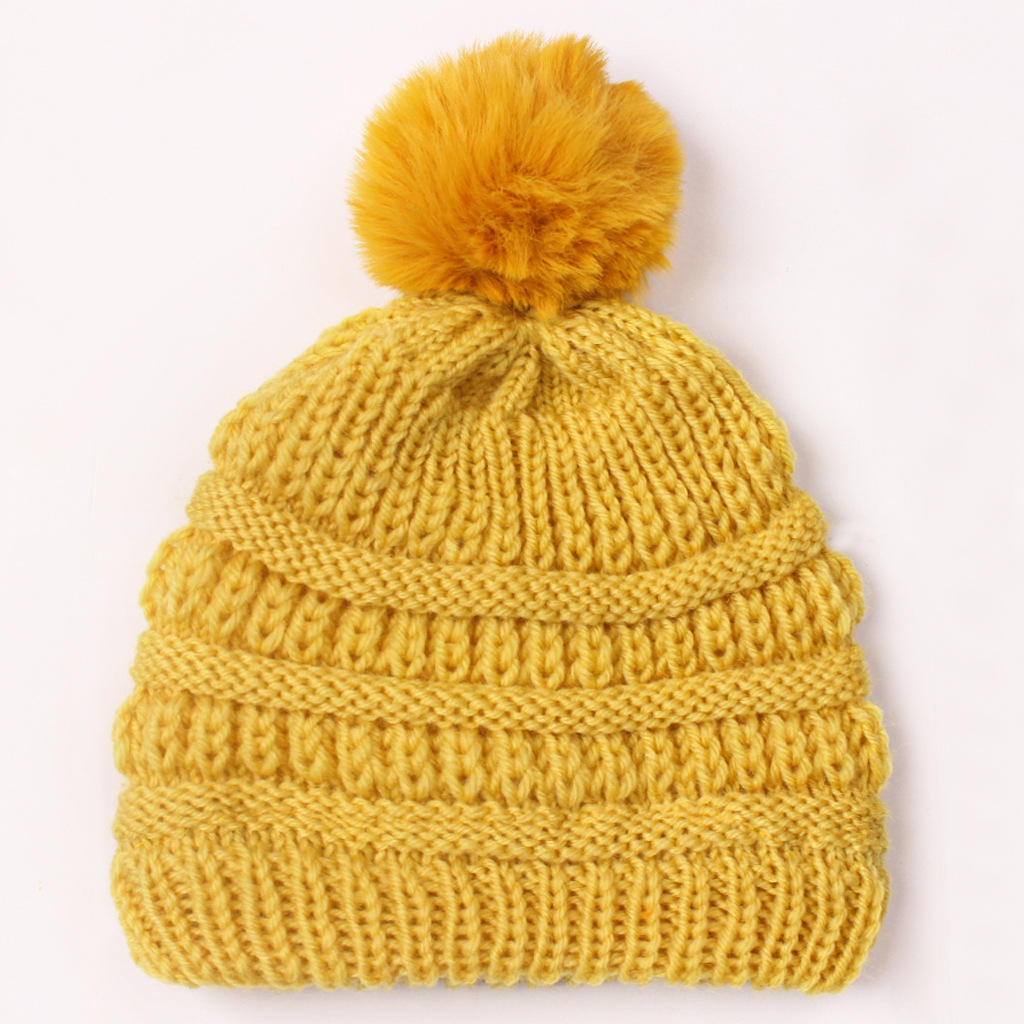 Flesh pink Beanie Hat4